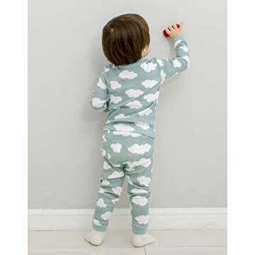 Vaenait Baby Boys Pajama Set - Cozy Fire Truck Design