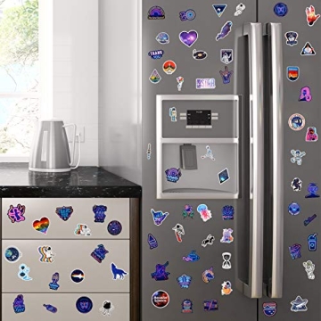 200-Pc Space Galaxy Stickers for Crafts & Decor