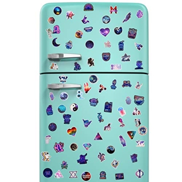 200-Pc Space Galaxy Stickers for Crafts & Decor