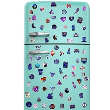 200-Pc Space Galaxy Stickers for Crafts & Decor