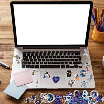 200-Pc Space Galaxy Stickers for Crafts & Decor