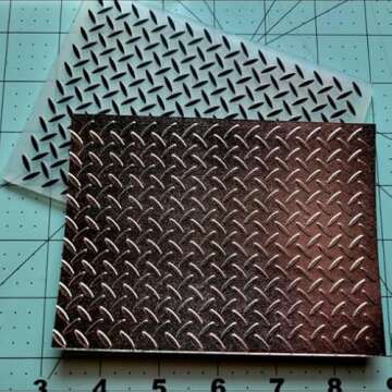 KWELLAM Grain Plastic Embossing Folders for Card Making Scrapbooking and Other Paper Crafts