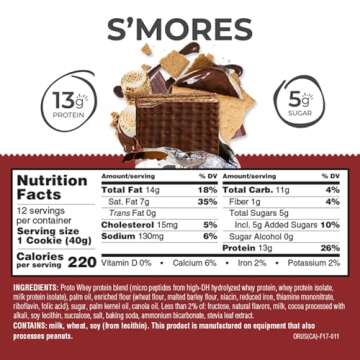 Power Crunch Protein Wafer Bars - Delicious S'mores Snack