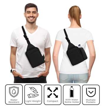 BUNSO Everyday Crossbody Bags - Water-Resistant and Versatile