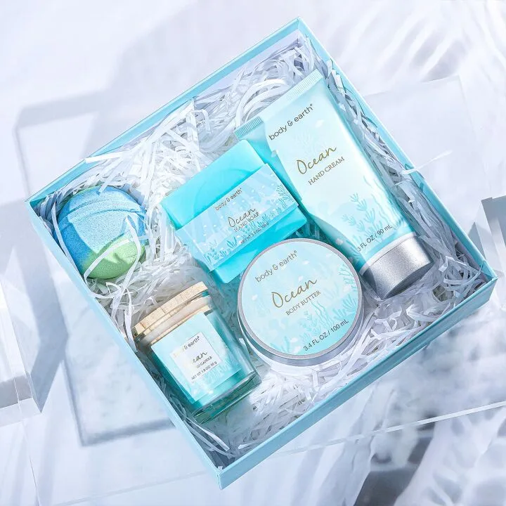 Ocean Scented Spa Gift Set for Women - 5 PCS