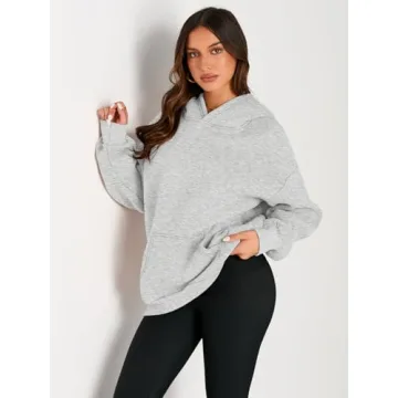EFAN Oversized Hooded Sweatshirt for Women - Cozy & Chic