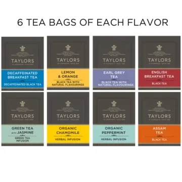 Taylors of Harrogate Specialty Tea Assortment 48 Count