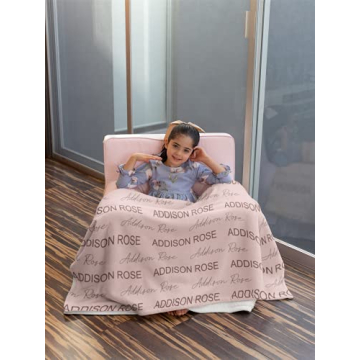 Customized Name Blanket for Infants - Personalized Comfort