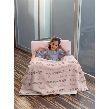 Customized Name Blanket for Infants - Personalized Comfort
