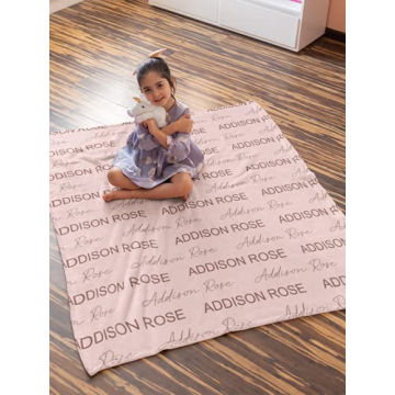 Customized Name Blanket for Infants - Personalized Comfort