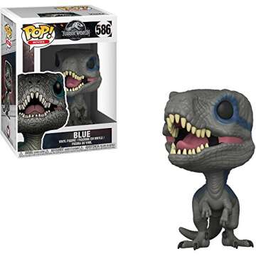 Funko POP Jurassic World Fallen Kingdom - Blue [Velociraptor] Pop Vinyl Figure (Bundled with Compati...