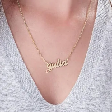 Custom Name Necklace - Perfect Personalized Gift for Her