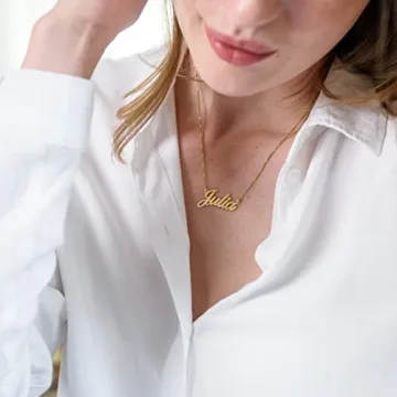Custom Name Necklace - Perfect Personalized Gift for Her