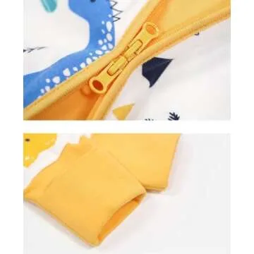 Teach Leanbh Cotton Baby Pajamas with Mittens & Feet