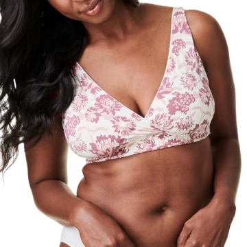 Bravado Designs Women's Ballet Nursing Bra for Breastfeeding Wireless Sleep Maternity Bra