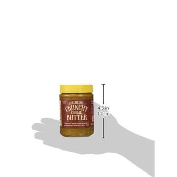 Trader Joe's Speculoos Crunchy Cookie Butter 14.1 oz Delightful Spread