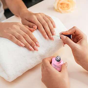 AIMEILI No Wipe Top Coat Soak Off U V LED Gel Nail Polish