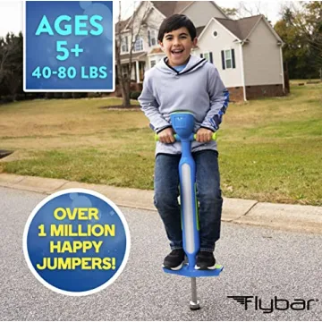 Interactive Pogo Stick for Kids Ages 5-9 | Flybar iPogo Jr.