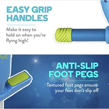 Interactive Pogo Stick for Kids Ages 5-9 | Flybar iPogo Jr.