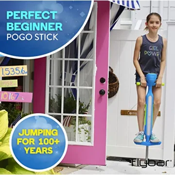 Interactive Pogo Stick for Kids Ages 5-9 | Flybar iPogo Jr.
