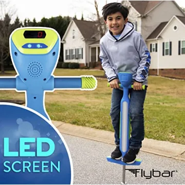 Interactive Pogo Stick for Kids Ages 5-9 | Flybar iPogo Jr.