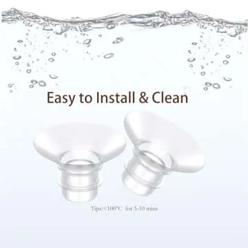 17mm Flange Insert 6PC, Compatible with 17mm Flange Spectra/Flange Inserts for Spectra/Momcozy Flange Inserts/Momcozy Wearable Breast Pump Flange Insert/Flange Inserts for Medela Pump/Willow/TSRETE