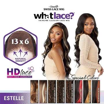 Sensationnel 13x6 Lace Frontal Wig - Estelle in COLORBLOCK1/RED