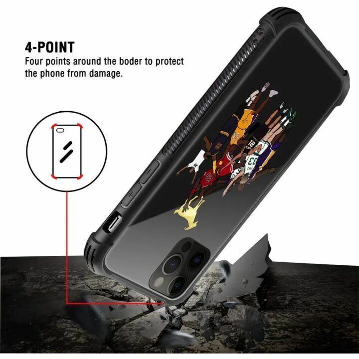 Basketball Player iPhone 14 Case - Shock Protection