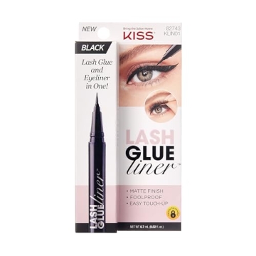 KISS GLUEliner 2-in-1 Eyelash Adhesive and Eyeliner