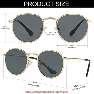 NIDOVIX Kids Polarized Sunglasses 100% UV Protection