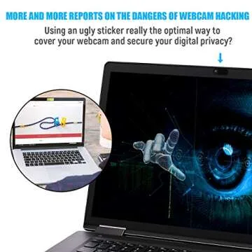 Webcam Privacy Cover Slide - Ultra-Thin & Stylish