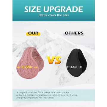 Surblue Warm Cashmere Earmuffs - Stylish & Comfortable