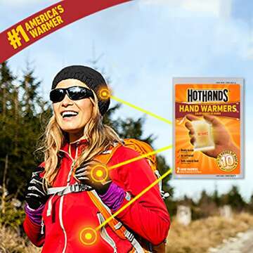 HotHands Hand Warmers - Long Lasting Odorless Heat Packs