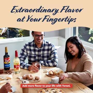 Torani English Toffee Syrup for Drinks - 25.4 Fl Oz