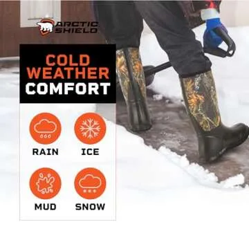 ArcticShield Neoprene Heavy Duty Rubber Boots for All
