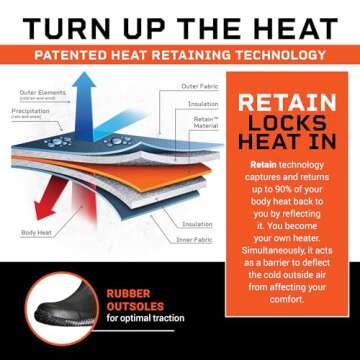 ArcticShield Neoprene Heavy Duty Rubber Boots for All