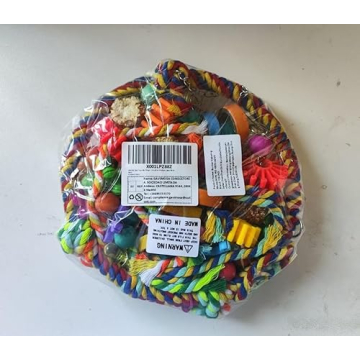 YIXUND Bird Rope Ring Swing for Parakeets and Conures