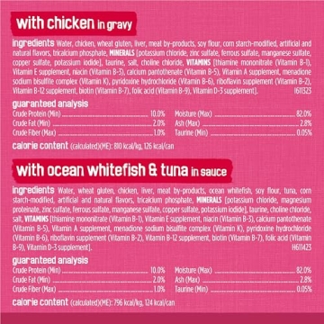 Purina Friskies Gravy Wet Cat Food Variety Pack, 40 Cans