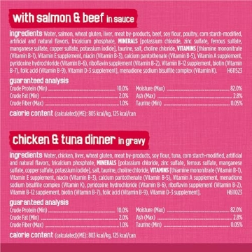 Purina Friskies Gravy Wet Cat Food Variety Pack, 40 Cans