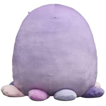 Beula Purple Octopus Squishmallows - Soft Plush Toy