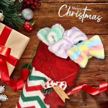 YGDZ Spa Headband, Spa Gifts for Women, Skincare Headband for Washing Face, Makeup Headband, Bow Hea...