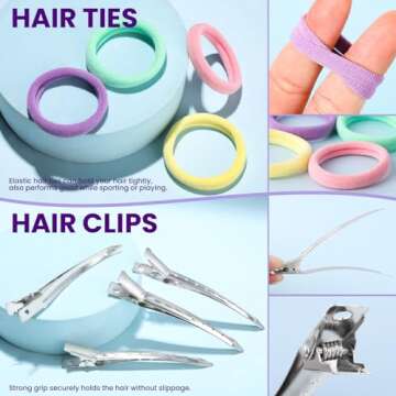 YGDZ Spa Headband, Spa Gifts for Women, Skincare Headband for Washing Face, Makeup Headband, Bow Headbands for Skincare, Face Wash Head Band Set for Teen Girl, Christmas Gifts (Striped)