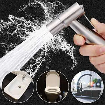 Mudder Bidet Sprayer Head Set Durable Stainless Steel