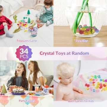 Fun 34 Bath Bombs with Surprise Toys for Kids