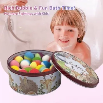 Fun 34 Bath Bombs with Surprise Toys for Kids