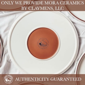 Mora Porcelain Dinner Plate Set - Elegant Durable Safe