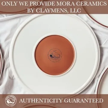 Mora Porcelain Dinner Plate Set - Elegant Durable Safe