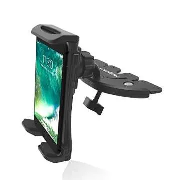 Xnyocn Universal Tablet and Smartphone CD Slot Car Mount Holder Cradle for iPad Pro 9.7", iPad Air Mini, Samsung Galaxy Tab S8 S8+, Google Nexus 7, iPhone 8/8 Plus 7/7 Plus & More