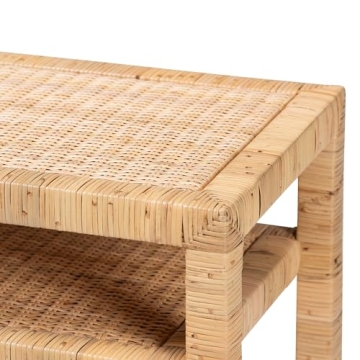 Kalimantan Natural Rattan Console Table for Stylish Decor