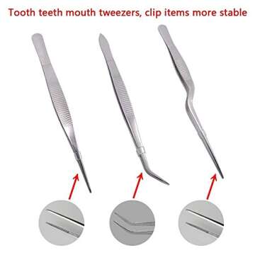 Versatile Cooking Tweezers for Culinary Precision and Comfort